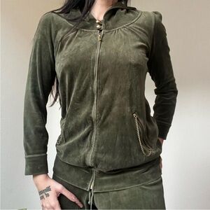 2 pc Juicy Couture sweatsuit set hoodie pants